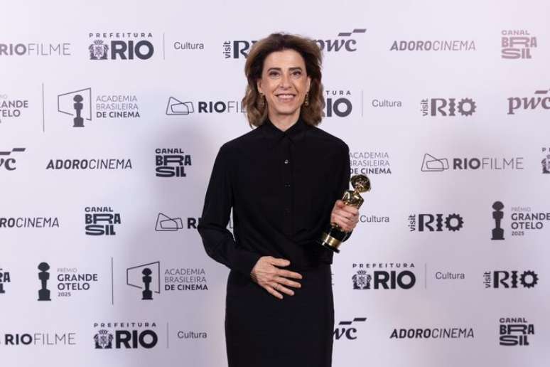 Fernanda Torres no Prêmio Grande Otelo