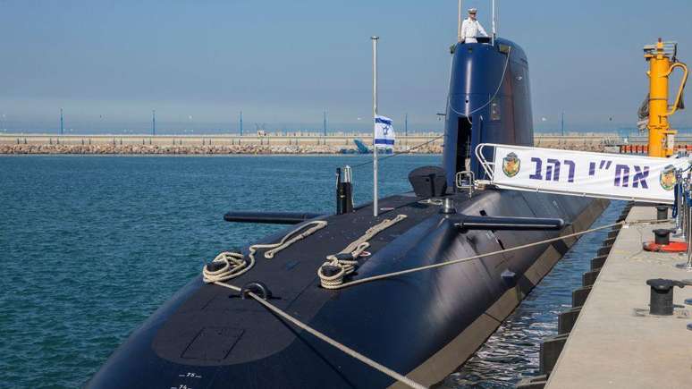 A frota de Israel conta com diversos submarinos fabricados na Alemanha