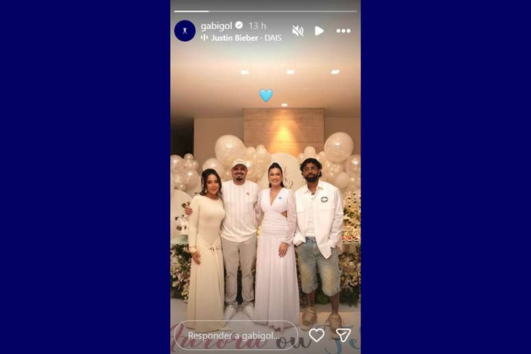 Gabigol compartilha ch&aacute; revela&ccedil;&atilde;o em suas redes &ndash;