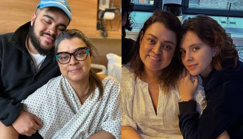 Tatuagem foi feita na lateral das mãos, no mesmo local onde Preta Gil também tinha nome da mãe.