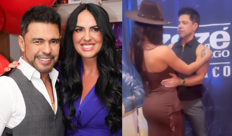 Fã de vídeo polêmico com Zezé Di Camargo diz que o cantor a chamou de linda, mas afasta polêmica: ‘Respeito pela Graciele’.
