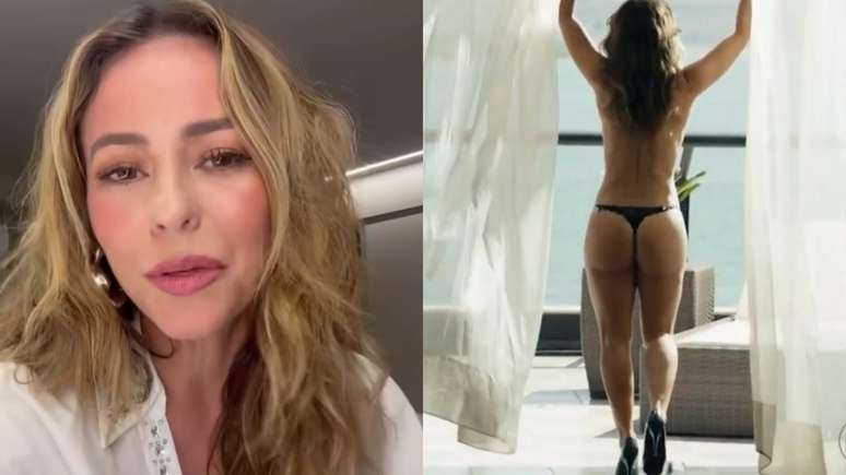 Paolla Oliveira falou sobre a cena onde aparece seminua em uma minissérie da Globo