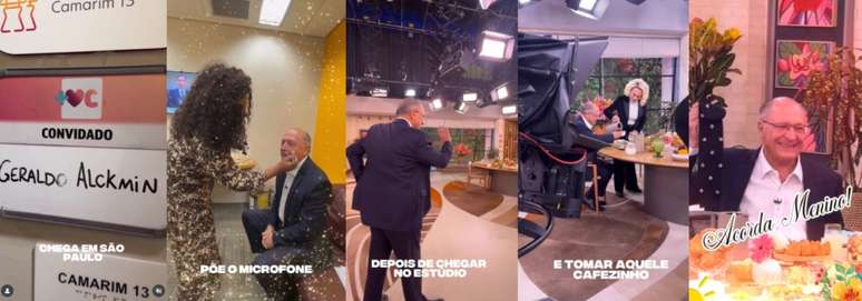 A Globo colou Alckmin no camarim 13, n&uacute;mero eleitoral de Lula; o vice-presidente circulou &agrave; vontade pelos bastidores e diante das c&acirc;meras