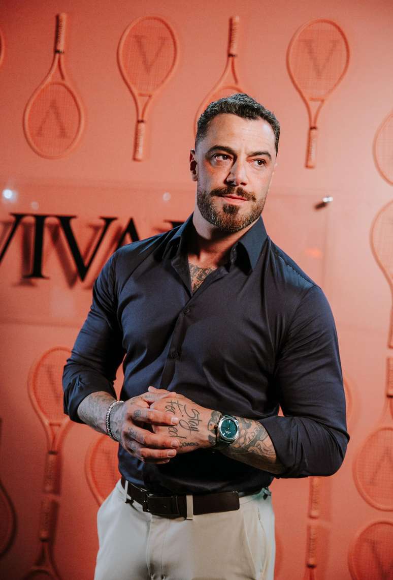 Felipe Titto at the Vivara event in San Paolo