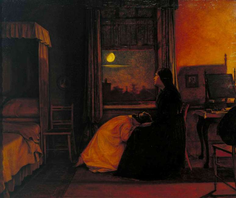 Passado e Presente n&uacute;mero 2, de Augustus Egg (1858). Tate Britain