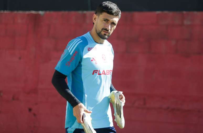 Flamengo finaliza o treino para o jogo com o Cear&aacute;, neste domingo (3/8). Fotos: Gilvan de Souza/Flamengo