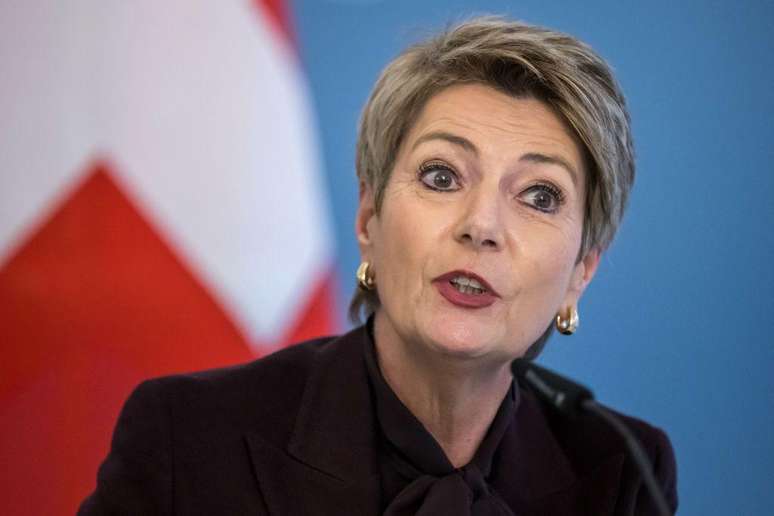 Uma última ligação entre Keller-Sutter, presidente suíça, e Trump não surtiu efeito