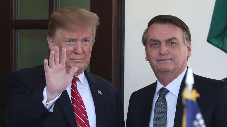 Bolsonaro e Trump são considerados aliados políticos desde o primeiro mandato do norte-americano