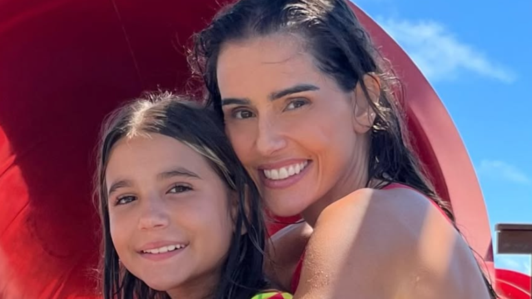Deborah Secco confesses difficulty seeing his daughter to suffer: “I want to observe them everything”