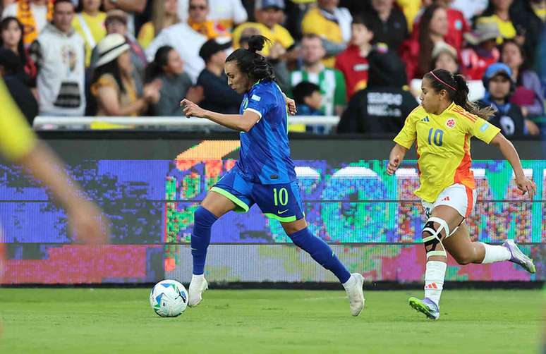Marta entered to change the course of the game - Photo: Lívia Villas Boas / CBF