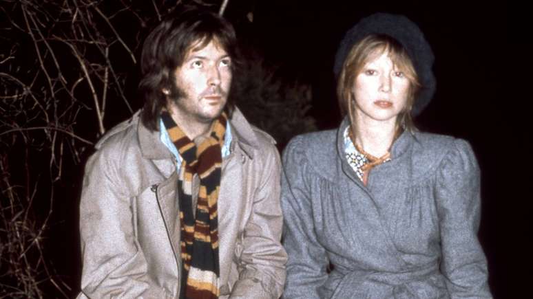Eric Clapton e Pattie Boyd -