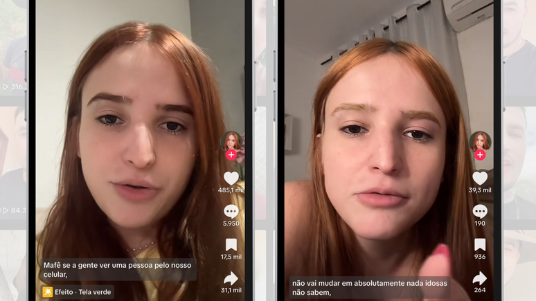 Mafe Cabral contou sobre o caso de sua av&oacute; com Jos&eacute; Fernandes em v&iacute;deo que viralizou no TikTok e alertou sobre riscos a mulheres idosas
