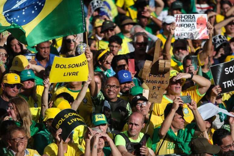 Monitor do Debate Político do Cebrap/USP estimou 37,6 mil pessoas em ato em favor do ex-presidente Jair Bolsonaro na Avenida Paulista neste domingo, 3 de agosto