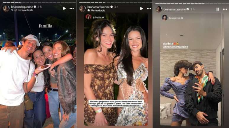 A atriz Bruna Marquezine agradece as homenagens em seu anivers&aacute;rio de 30 anos