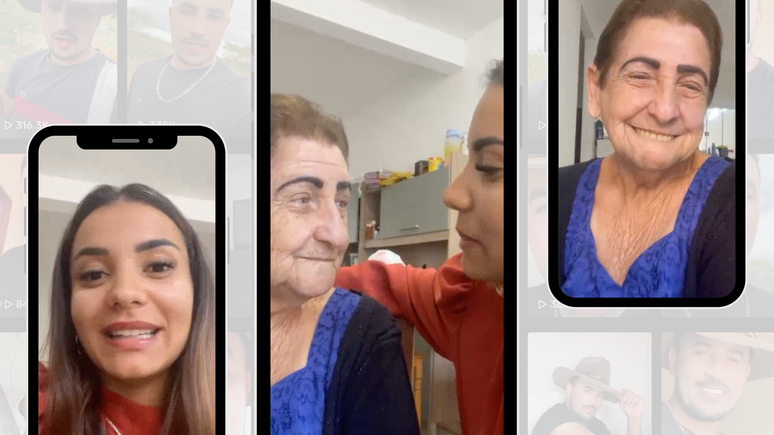 Tia Cida e Camile falaram com a BBC News Brasil sobre Jos&eacute; Fernandes