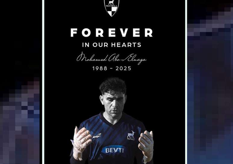 Clube prestou homenagem ao goleiro nas redes sociais –