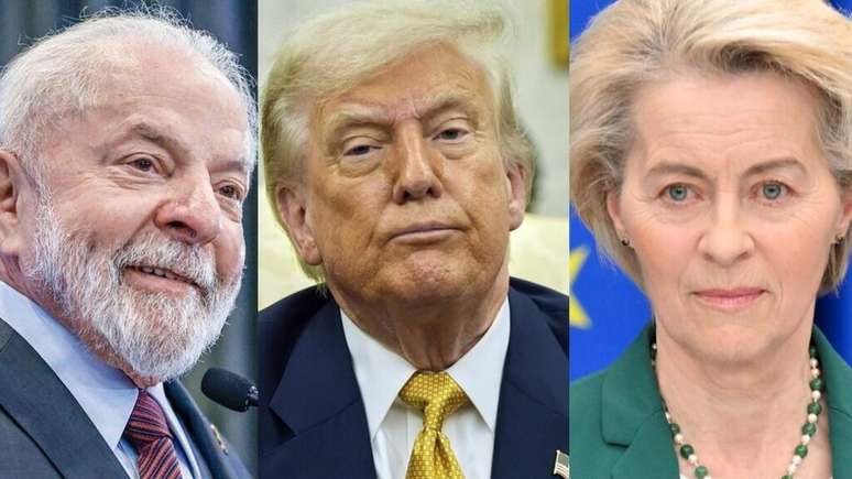 Diante do an&uacute;ncio inicial de 30% de tarifas pelo governo de Donald Trump, a presidente da Comiss&atilde;o Europeia, Ursula von der Leyen, apressou-se em buscar uma negocia&ccedil;&atilde;o, j&aacute; o Brasil respondeu de forma distinta.