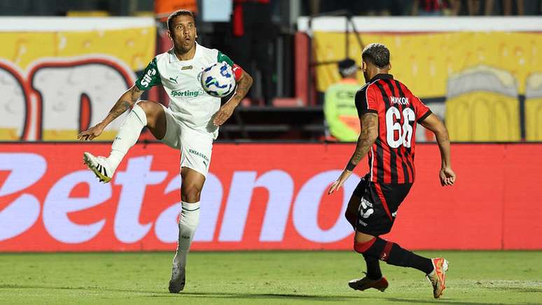 Palmeiras ficou no empate com o Vitória, no Barradão –