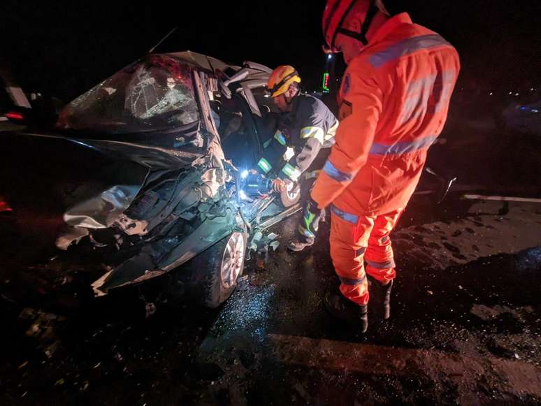 Acidente em Guaxupé teve oito mortos e dois feridos