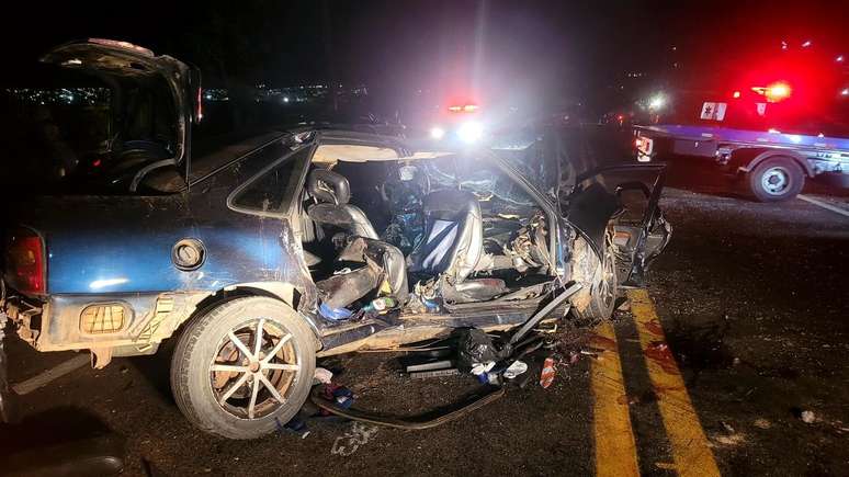 Acidente em Guaxupé teve oito mortos e dois feridos