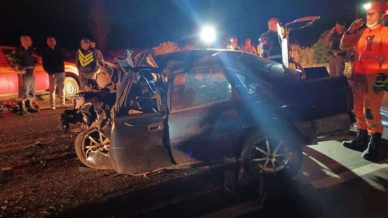 Acidente em Guaxupé teve oito mortos e dois feridos