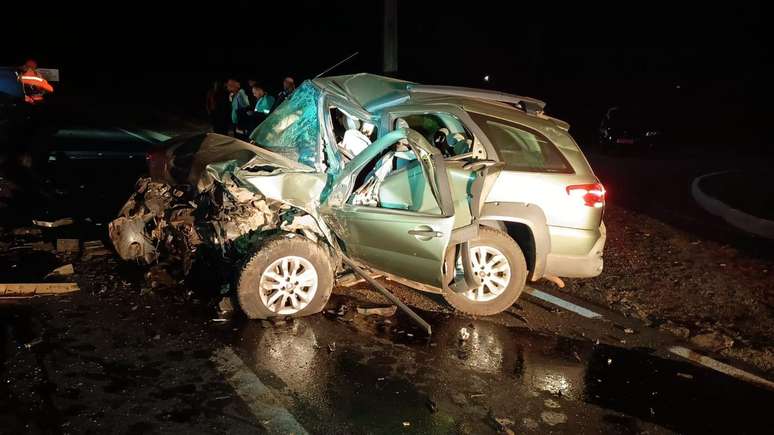 Acidente em Guaxupé teve oito mortos e dois feridos