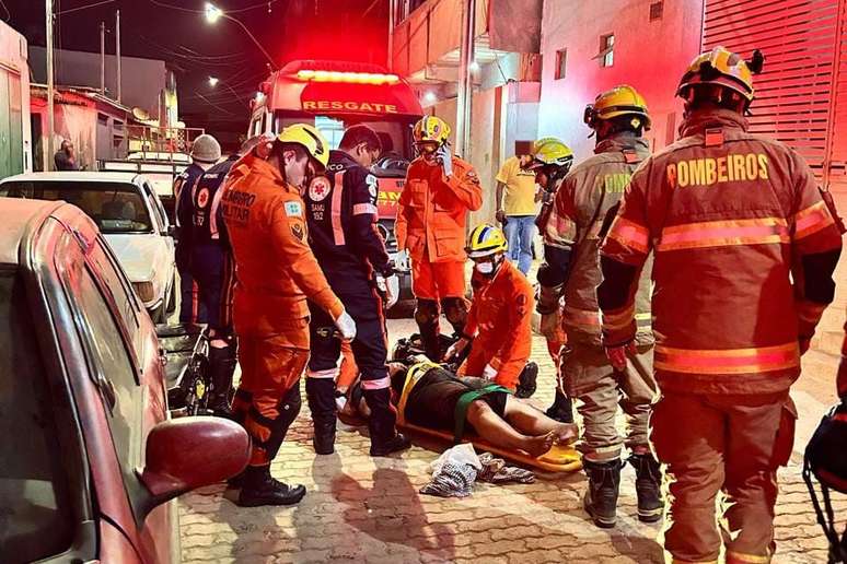 Corpo de Bombeiros do DF atendeu vítimas de atropelamento na Estrutural