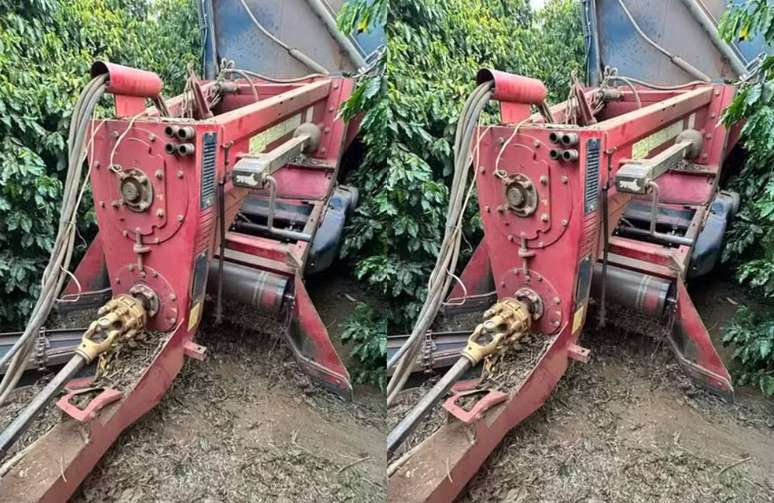 Homem morre em acidente com colheitadeira em MG