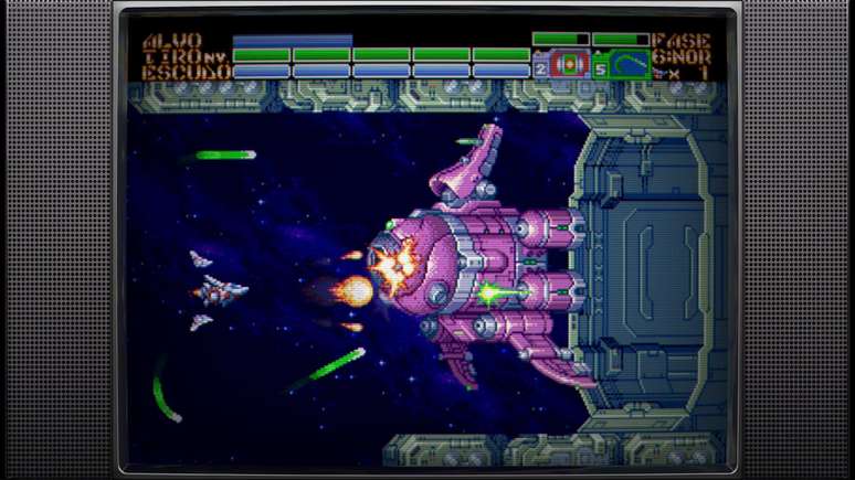 Earthion tem muitos chefes e subchefes ao longo de suas oito fases