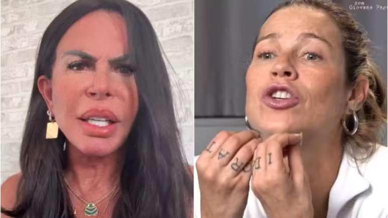 Gretchen e Luana Piovani