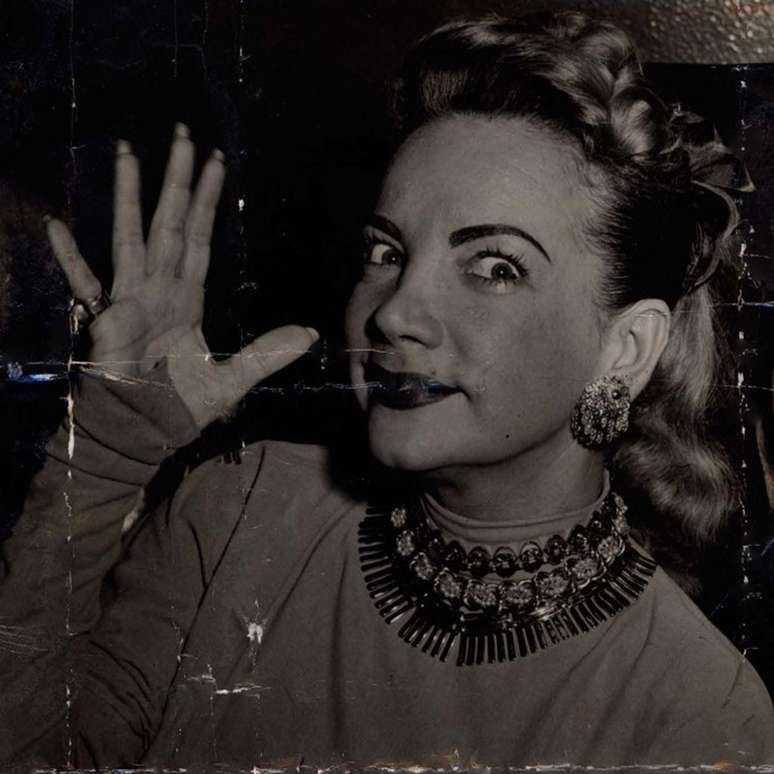 Carmen Miranda, em foto dos anos 1940