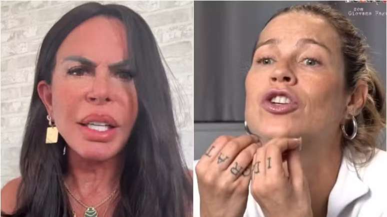 Gretchen e Luana Piovani