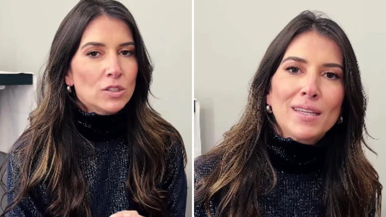 Rebeca Abravanel se encanta ao receber encomenda: 'Das coisas que me emocionam'