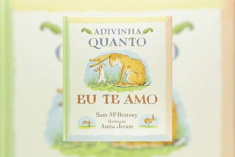 &ldquo;Adivinha quanto eu te amo&rdquo; conta a hist&oacute;ria de um coelhinho que tenta expressar o tamanho do seu amor pelo pai 