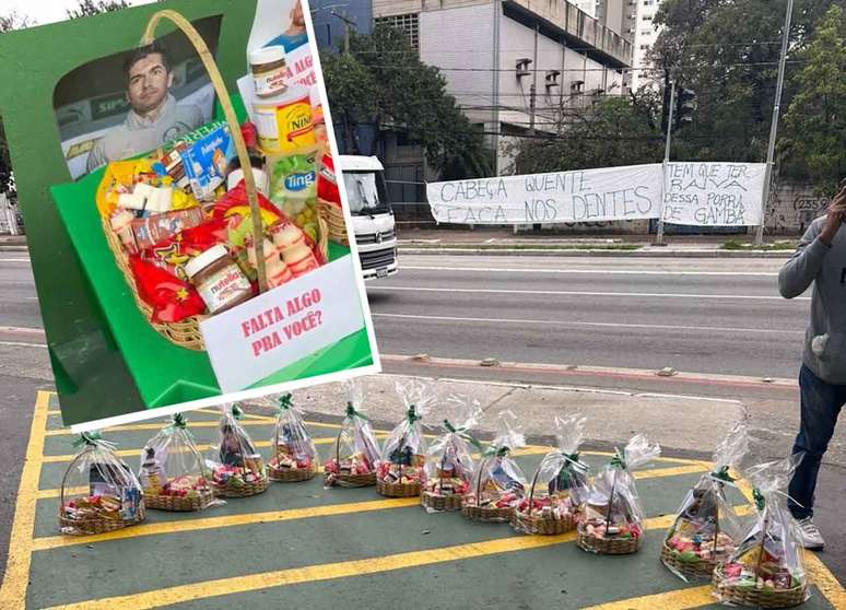 Torcedores realizaram protesto curioso &ndash;