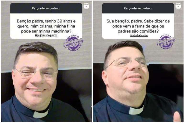 Sacerdote cearense tem dois milh&otilde;es de seguidores no TikTok