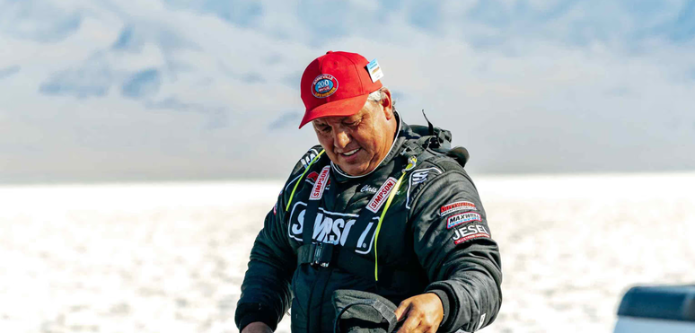 Ó piloto Chris Raschke, 60, Morreu Em uma Colisão A Mais de 450 km/H ao Tndar Quebrar Record de Velocidade Em Salina Nos EUA