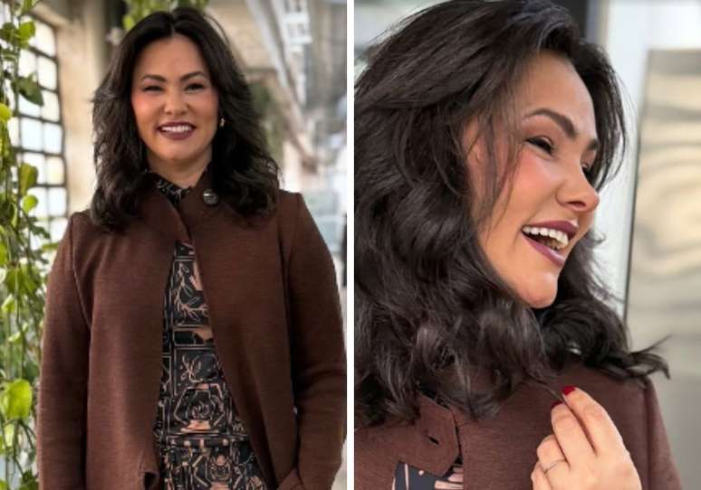 Suzana Alves após mudança de visual