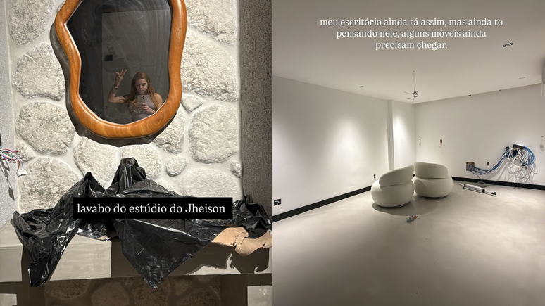 Esposa de Ferrugem se irrita com perrengues em obra de mans&atilde;o de R$ 4 milh&otilde;es