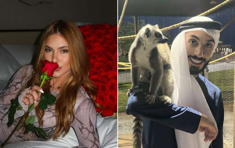 The secret admirer of Virginia is the sheikh and aroused fans during a trip to Dubai