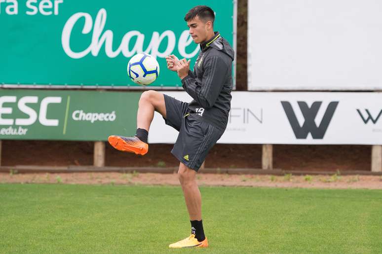 Reinier em treino pelo Flamengo em 2019 (Foto: Alexandre Vidal/Flamengo)