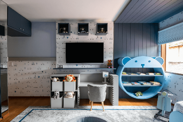 It is important to have furniture that contribute to the organization of the fourth project: Vilaville Arquitetura and Interiors |