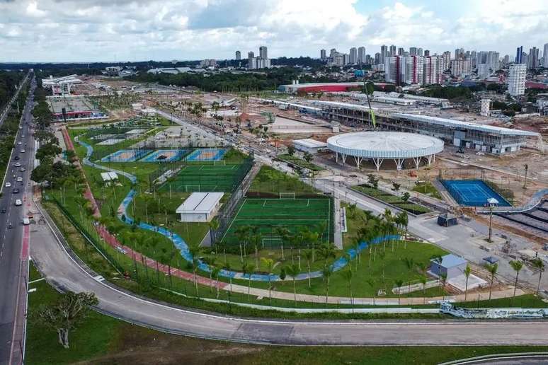 Vários bairros periféricos de Belém ficam próximos ao Parque da Cidade, com 500 mil metros quadrados.