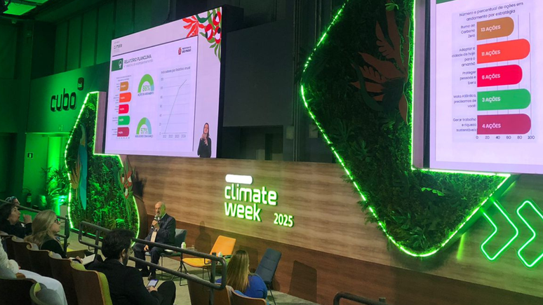 José Renato Nalini apresenta estratégias para combater mudanças climáticas em SP durante o Climate Week 2025
