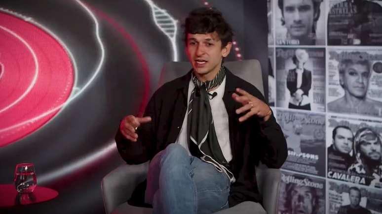 Ravel Andrade nos estúdios da Rolling Stone Brasil