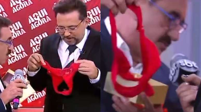 Geraldo Luis gets panties and wears a live program with the sbt mouse: “Help me”
