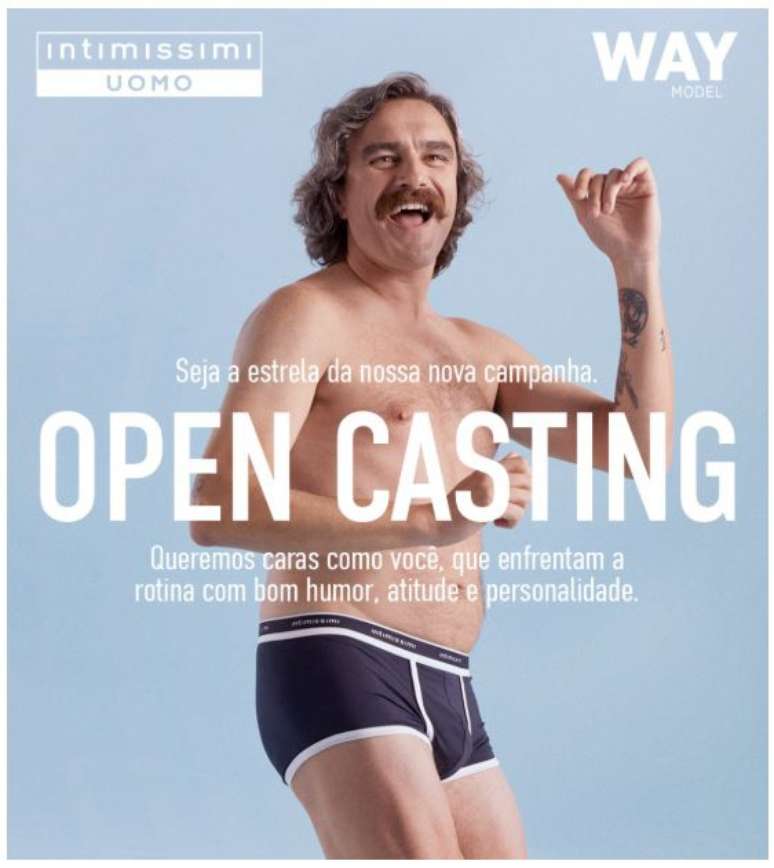 Sele&ccedil;&atilde;o busca homens reais para campanha de underwear 