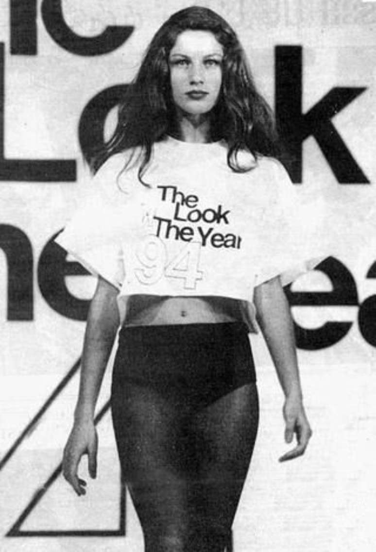 Gisele no The Look Of The Year, em 1994 