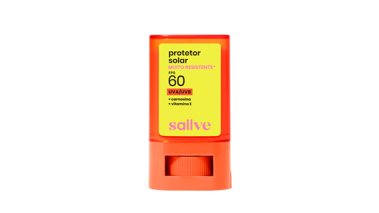Protetor Solar Bastão FPS 60 Sallve / todateen