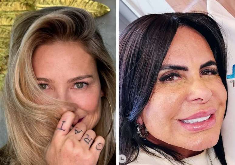 Luana Piovani e Gretchen